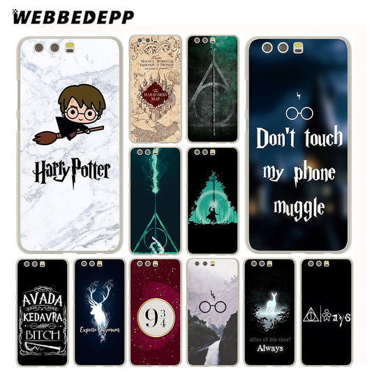 WEBBEDEPP Harry Potter Case for Huawei P20 P10 P9 P8 Lite Plus Pro 2017 2016 2015 P Smart Cover 1