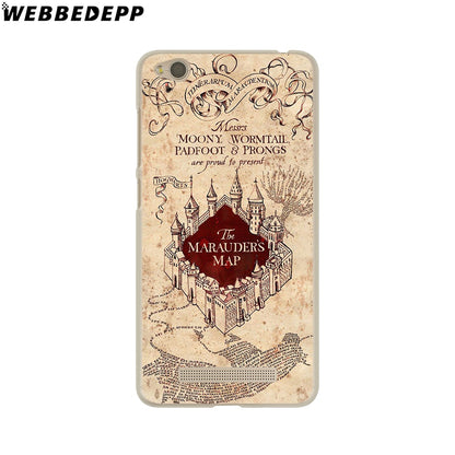 WEBBEDEPP Harry Potter Phone Case for Xiaomi Redmi 4X 4A 5A 5 Plus 6 Pro 6A S2 Note 5 6 Pro 4X Cover