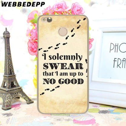 WEBBEDEPP Harry Potter Phone Case for Xiaomi Redmi 4X 4A 5A 5 Plus 6 Pro 6A S2 Note 5 6 Pro 4X Cover 1