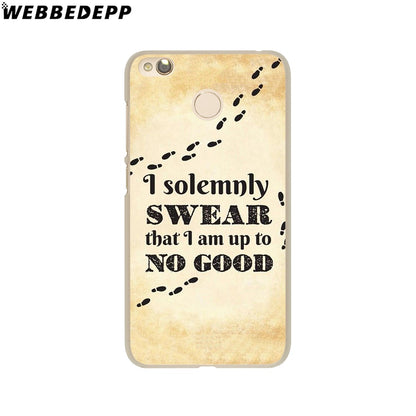 WEBBEDEPP Harry Potter Phone Case for Xiaomi Redmi 4X 4A 5A 5 Plus 6 Pro 6A S2 Note 5 6 Pro 4X Cover 1 2