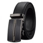 WOWTIGER Men`s Fashion Automatic Buckle Leather luxury Designer Male belt Waist Strap Belts for Men ceinture homme cinturon