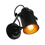 Wall Lamp American Retro Country Loft Style LED lamps Industrial Vintage Iron wall light for Bar Cafe Home Lighting