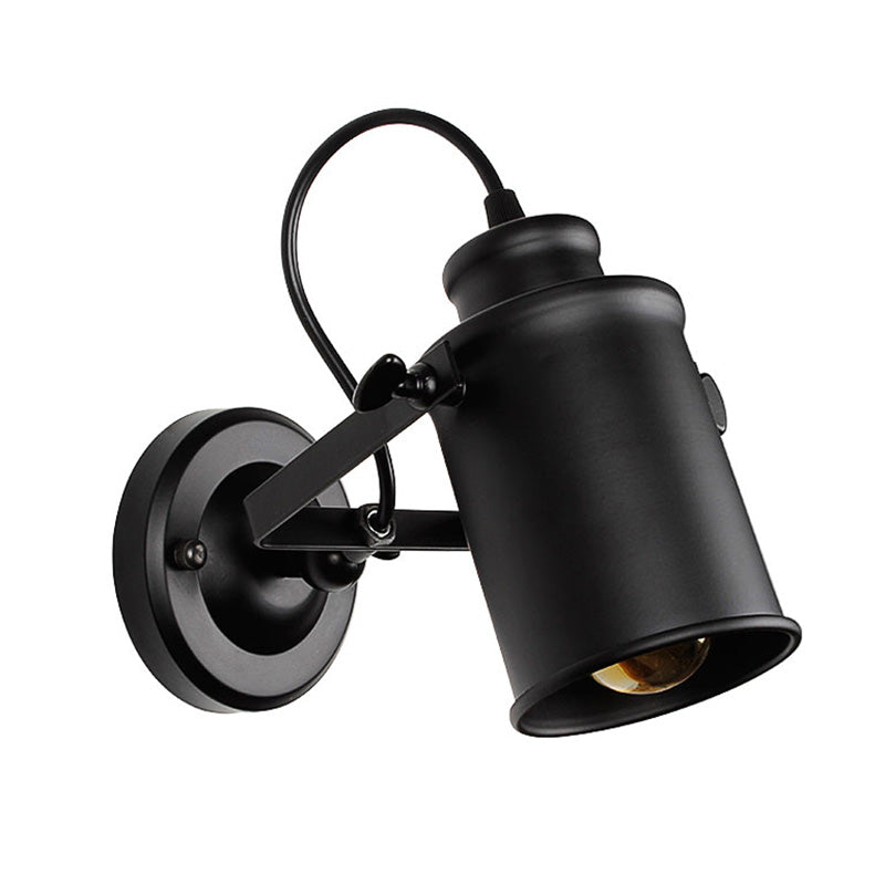 Wall Lamp American Retro Country Loft Style LED lamps Industrial Vintage Iron wall light for Bar Cafe Home Lighting