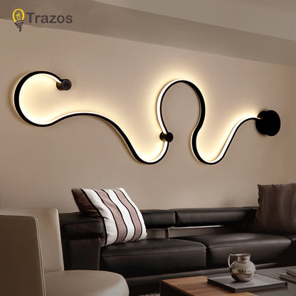 Wall Lamp Lamparas De Techo Pared Applique Murale Luminaire Plafonnier Led Moderne Lustre Wall Light Wandlamp Ceiling Home Light