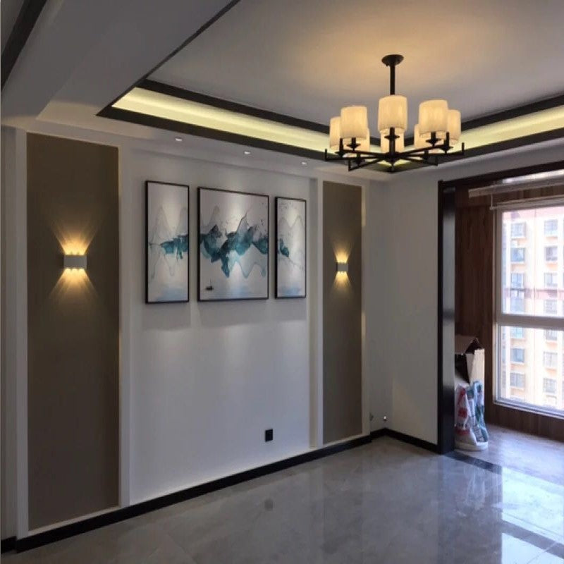 Wall Lamp Led Outdoor indoor Ip66 White Black Modern Vintage Industrial Home Deco Stair Bedroom Bedside Bathroom Light 110/220V