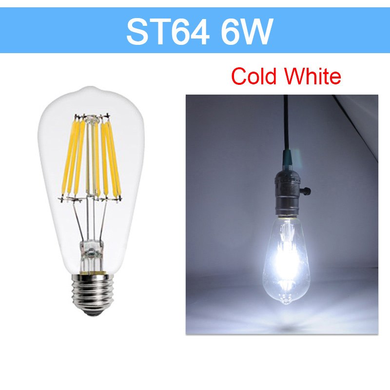 Wall Lamp Loft Wall Light E27 LED Edison Bulb ST64 110v 220v Vintage Loft Adjustable Industrial Metal Wall Light Sconce Lamp