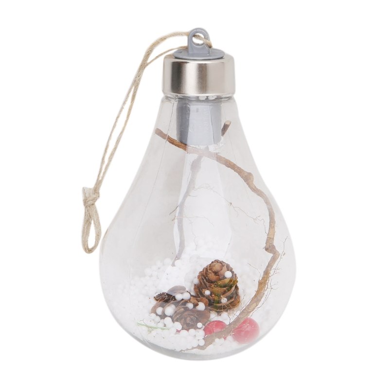 Wall Light Lamp Hanging Ornaments Party Outdoor Christmas Tree LED Light Bulb Decor