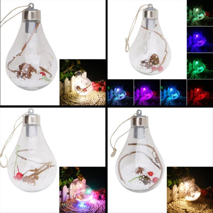 Wall Light Lamp Hanging Ornaments Party Outdoor Christmas Tree LED Light Bulb Decor