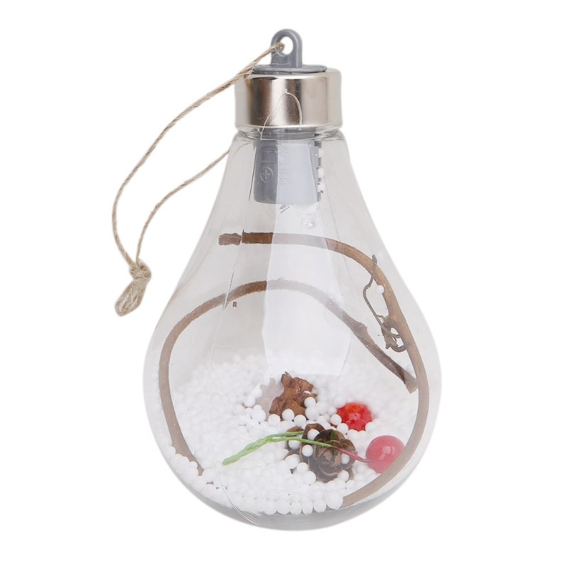 Wall Light Lamp Hanging Ornaments Party Outdoor Christmas Tree LED Light Bulb Decor