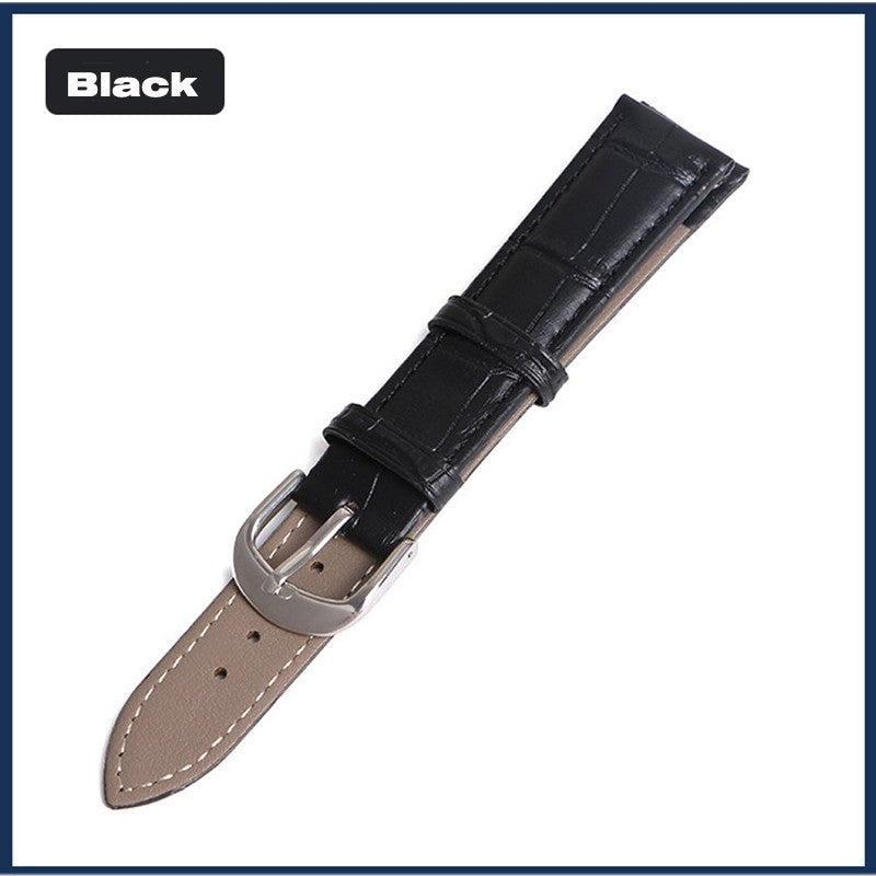 Watch Band Genuine Leather straps Watchbands 12mm 18mm 20mm 14mm 16mm 19mm 22mm watch accessories men Brown Black Belt band