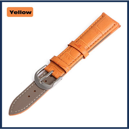 Watch Band Genuine Leather straps Watchbands 12mm 18mm 20mm 14mm 16mm 19mm 22mm watch accessories men Brown Black Belt band