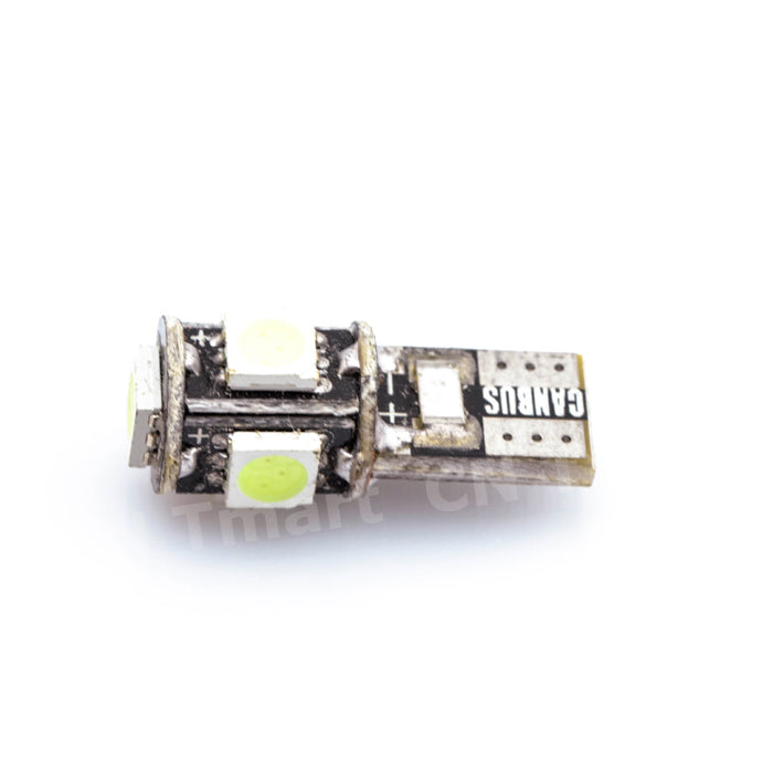 Wholesale Canbus T10 5smd 5050 LED car led Light Canbus W5W 194 5050 SMD Error Free White Light Bulbs