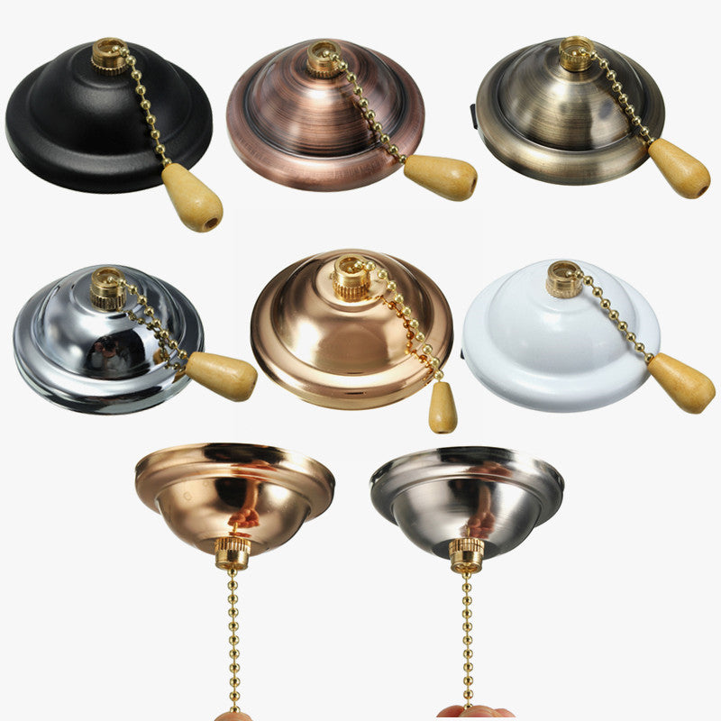 Wholesale Price Universal Ceiling Pendant Fan Wall Light Pull Chain Switch Socket Lamp Holder 3A AC125-250V