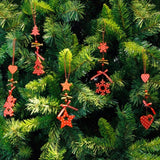 Wind Chimes Christmas Tree Ornaments Snowflake Heart Star Bell Xmas Party Home Christmas Decor Navidad Decoration