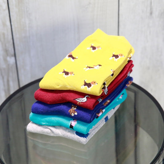 Winter Autumn New Women In Tube Sock Dog Animal Women Socks Fashion Cotton EUR35-40