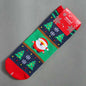 Winter Crew Christmas Funny Cotton Socks Harujuku Emoji Santa Snowman Funny Female Art socks Christmas Gift Happy Cotton Socks