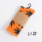 Winter high Quality Harajuku chaussette Style Weed Socks For Women Men's Cotton Hip Hop Socks Man Meias Mens Calcetines