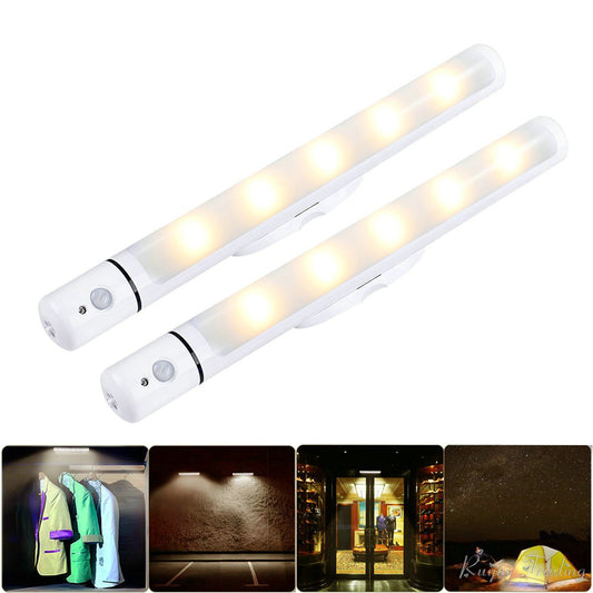 Wireless Battery Operated Light Camping LED Kast Kitchen Cabinet Garage Stairs Emergency Closet Lamp Flashlight Wall Night