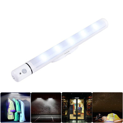 Wireless Battery Operated Light Camping LED Kast Kitchen Cabinet Garage Stairs Emergency Closet Lamp Flashlight Wall Night