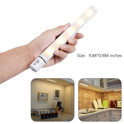 Wireless Battery Operated Light Camping LED Kast Kitchen Cabinet Garage Stairs Emergency Closet Lamp Flashlight Wall Night