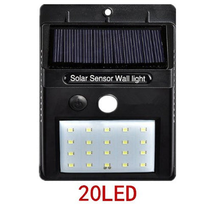 Wireless Security Motion Sensor Solar Night Lights 2835 8 12 20 46 LEDs Bright and Waterproof for Outdoor Garden Wall