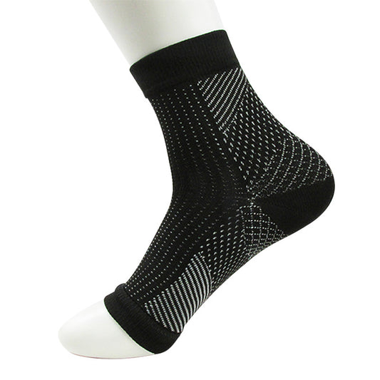 Women Ankle Heels Support Men Compression Foot Angel Sleeve Heel Arch Support Pain Relief Men Male socks 2018 Hot DropShipping