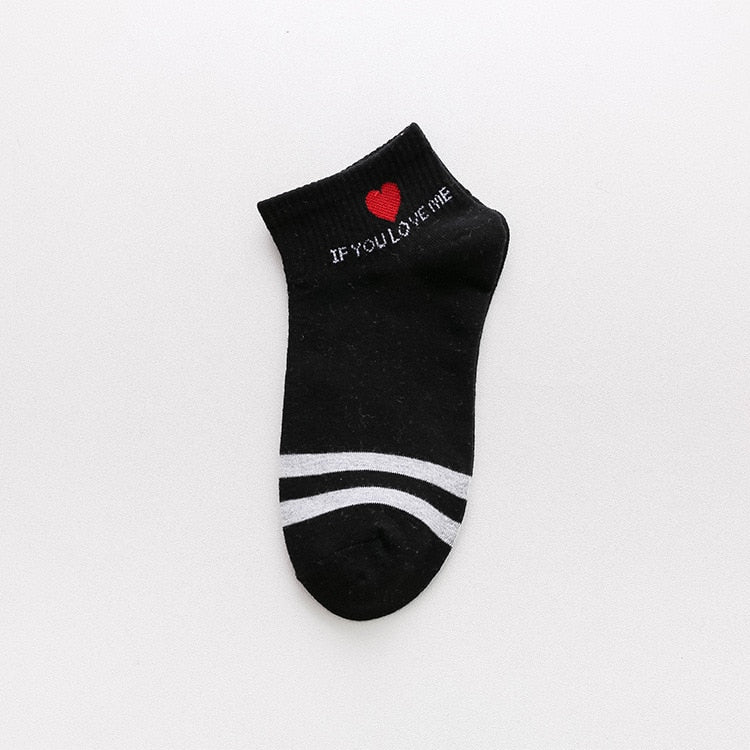 Women Daily Socks Harajuku Korea Japanese Cotton Kitten Flame Ulzzang Socks Men Chinese Cactus Gun Shark Alien Students Socks