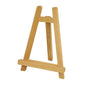 Wood A-Frame Mini Table Easels 11inch Triangle Easel Foldable Tabletop Photo Display Stand Card Holder Painting Art Supply