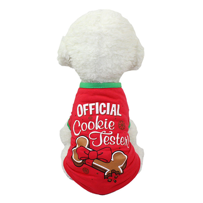 XS/S/M/L Pet Dog Clothes Christmas Costume Cute Cartoon Clothes For Small Dog Cloth Costume Dress Xmas apparel for Kitty Dogs P2