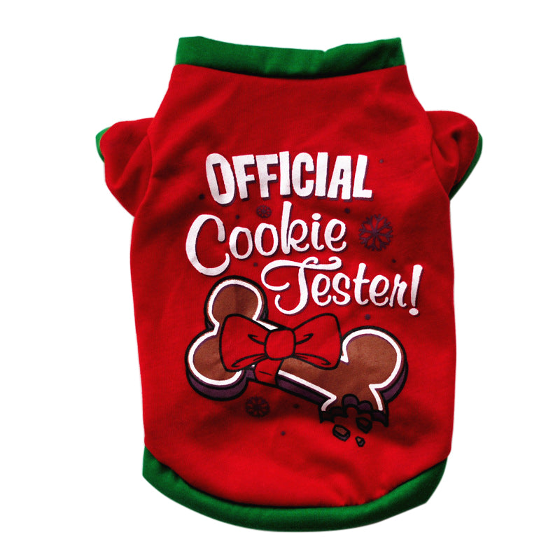 XS/S/M/L Pet Dog Clothes Christmas Costume Cute Cartoon Clothes For Small Dog Cloth Costume Dress Xmas apparel for Kitty Dogs P2