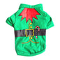 XS/S/M/L Pet Dog Clothes Christmas Costume Cute Cartoon Clothes For Small Dog Cloth Costume Dress Xmas apparel for Kitty Dogs P2