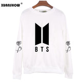 XUANSHOW 2018 New BTS Bangtan Boys Kpop Album Love Yourself Answer Fans Clothing Casual Letters Printed Pullover Tops