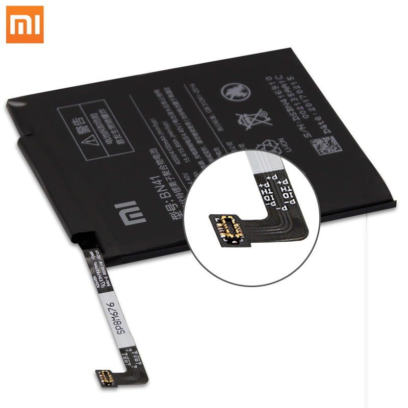 Xiao Mi BN41 Phone Battery For Xiaomi Redmi Hongmi Note 4 / Note 4X MTK Helio X20 4000mAh Original Replacement Battery + Tool