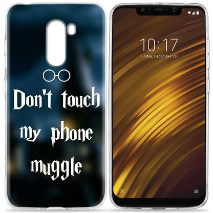 YAETEE Harry Potter The Deathly Hallows Silicone Case for Xiaomi Pocophone f1 Mi A2 Lite A1 Redmi Note 4X 5 5A 6 Pro S2 Plus