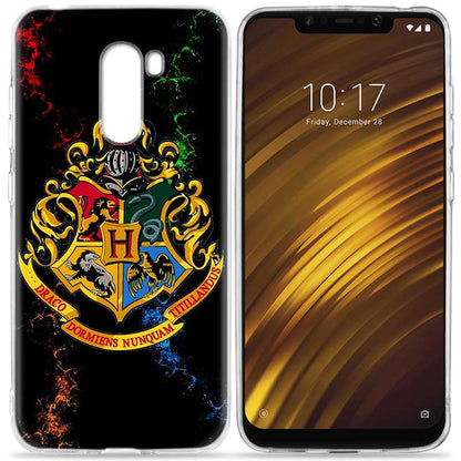 YAETEE Harry Potter The Deathly Hallows Silicone Case for Xiaomi Pocophone f1 Mi A2 Lite A1 Redmi Note 4X 5 5A 6 Pro S2 Plus