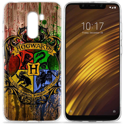 YAETEE Harry Potter The Deathly Hallows Silicone Case for Xiaomi Pocophone f1 Mi A2 Lite A1 Redmi Note 4X 5 5A 6 Pro S2 Plus 1