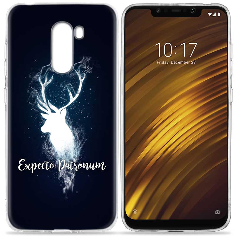 YAETEE Harry Potter The Deathly Hallows Silicone Case for Xiaomi Pocophone f1 Mi A2 Lite A1 Redmi Note 4X 5 5A 6 Pro S2 Plus