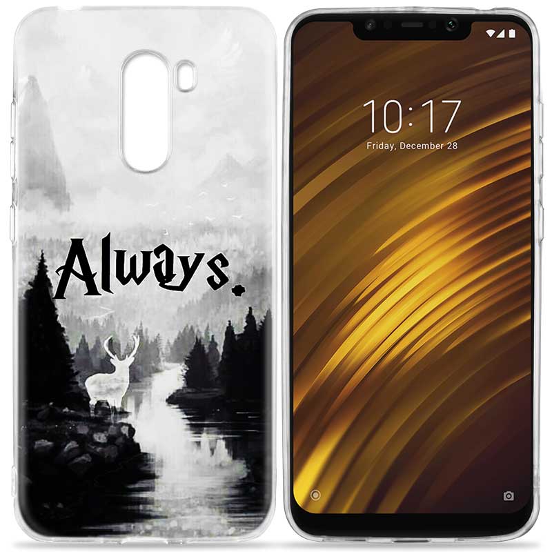 YAETEE Harry Potter The Deathly Hallows Silicone Case for Xiaomi Pocophone f1 Mi A2 Lite A1 Redmi Note 4X 5 5A 6 Pro S2 Plus 1