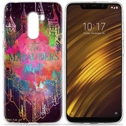 YAETEE Harry Potter The Deathly Hallows Silicone Case for Xiaomi Pocophone f1 Mi A2 Lite A1 Redmi Note 4X 5 5A 6 Pro S2 Plus 1