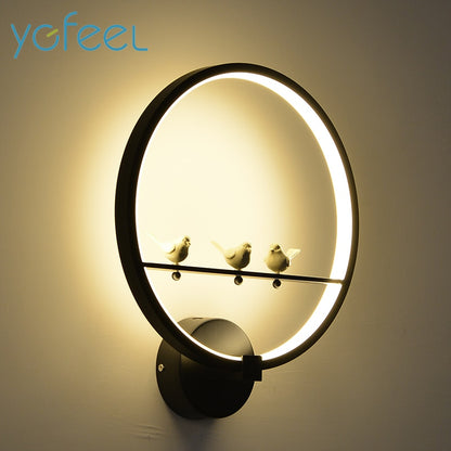 [YGFEEL] 18W LED Wall Lamp Modern Creative Bedroom Beside Wall Light Indoor Living Room Dining Room Corridor Lighting Decoration