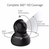 YI 1080P Dome Camera Night Vision International Version Pan/Tilt/Zoom Wireless IP Security Surveillance YI Cloud Available