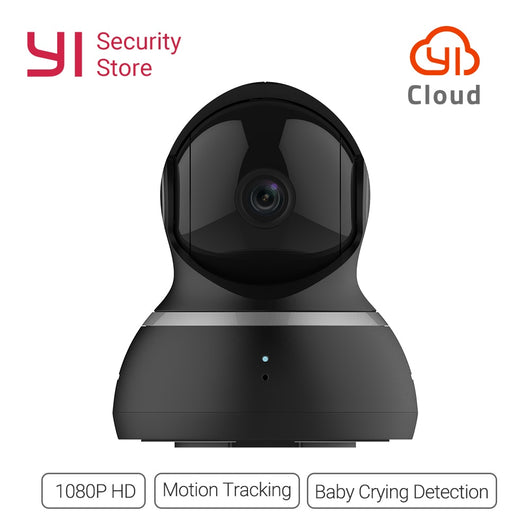 YI Dome Camera 1080P Night Vision Wireless IP Home Security Surveillance System 360 Degree Coverage Pan/Tilt/Zoom Global Version
