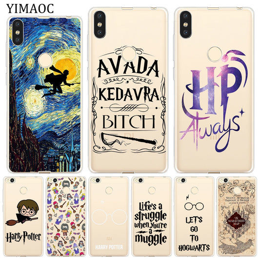 YIMAOC Harry Potter always School Soft Case for Xiaomi Mi 8 SE A2 Lite A1 f1 6X MiX 2S Redmi 6A S2 Note 4 4X 4A 5 6 Pro Plus 5A