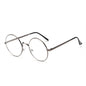 YOOSKE Women Round Glasses Frames Glasses With Clear Lens Men Optical Spectacle Frame Transparent Glasses For Harry Potter