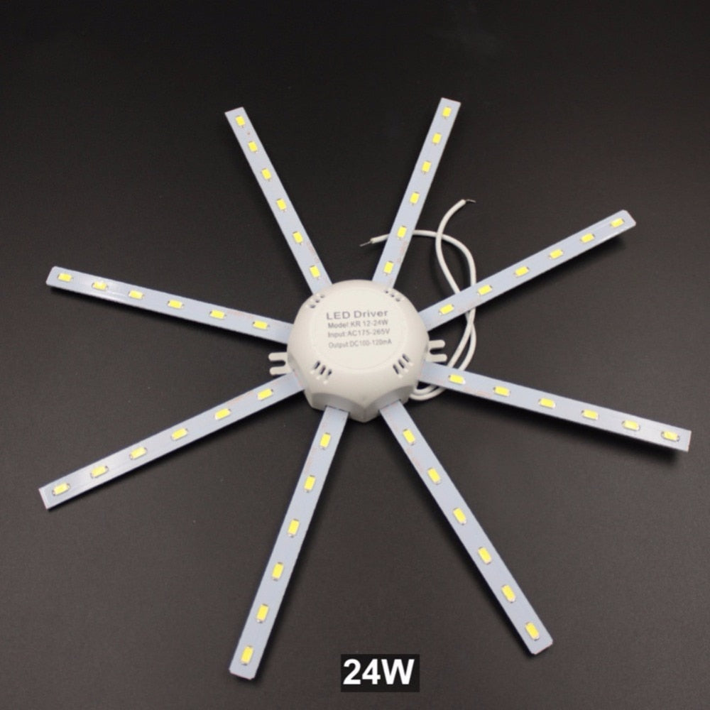 Yard 5730 SMD Energy Saving Lamp 12W 16W 24W PCB Board Modified Light Source Ceil  Lamp Tube 220V LED Bulb Plate Octopus Lights