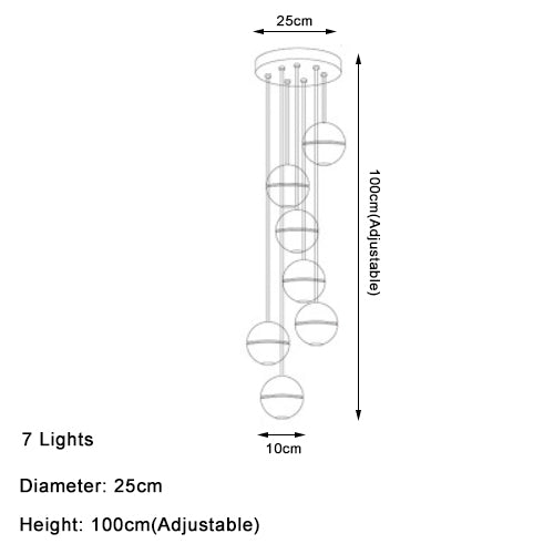 Youlaike Luxury Modern Chandelier Lighting Large Staircase LED Crystal Light Fixtures Polished Steel Hanging Lustre Cristal