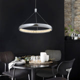 Youlaike Modern Crystal Chandelier For Dining Room Single Light Hanging LED Crystal Lamp Home Decoration Lustres De Cristal