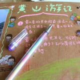 ZhuTing 10Pcs Metal Color Pencil Painting Tools School Art Supplies Student Teacher Gift Random Color