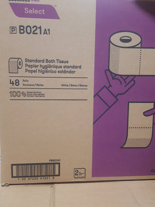 Economical Standard Bathroom Tissue 48 Rolls must buy 40 cases.