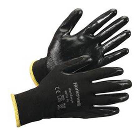 Black Nylon Working Gloves Sold by 12 pairs